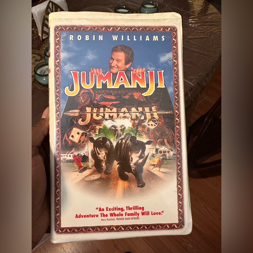 Jumanji VHS Tape